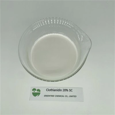 C6H8ClN5O2S Zemědělské chemikálie Insekticid Clothianidin 20 procent SC Čína dodavatel