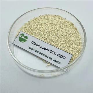 C6H8ClN5O2S Agrochemikálie Pesticidy Insekticidy Produkty Clothianidin 50 procent Wdg v Číně